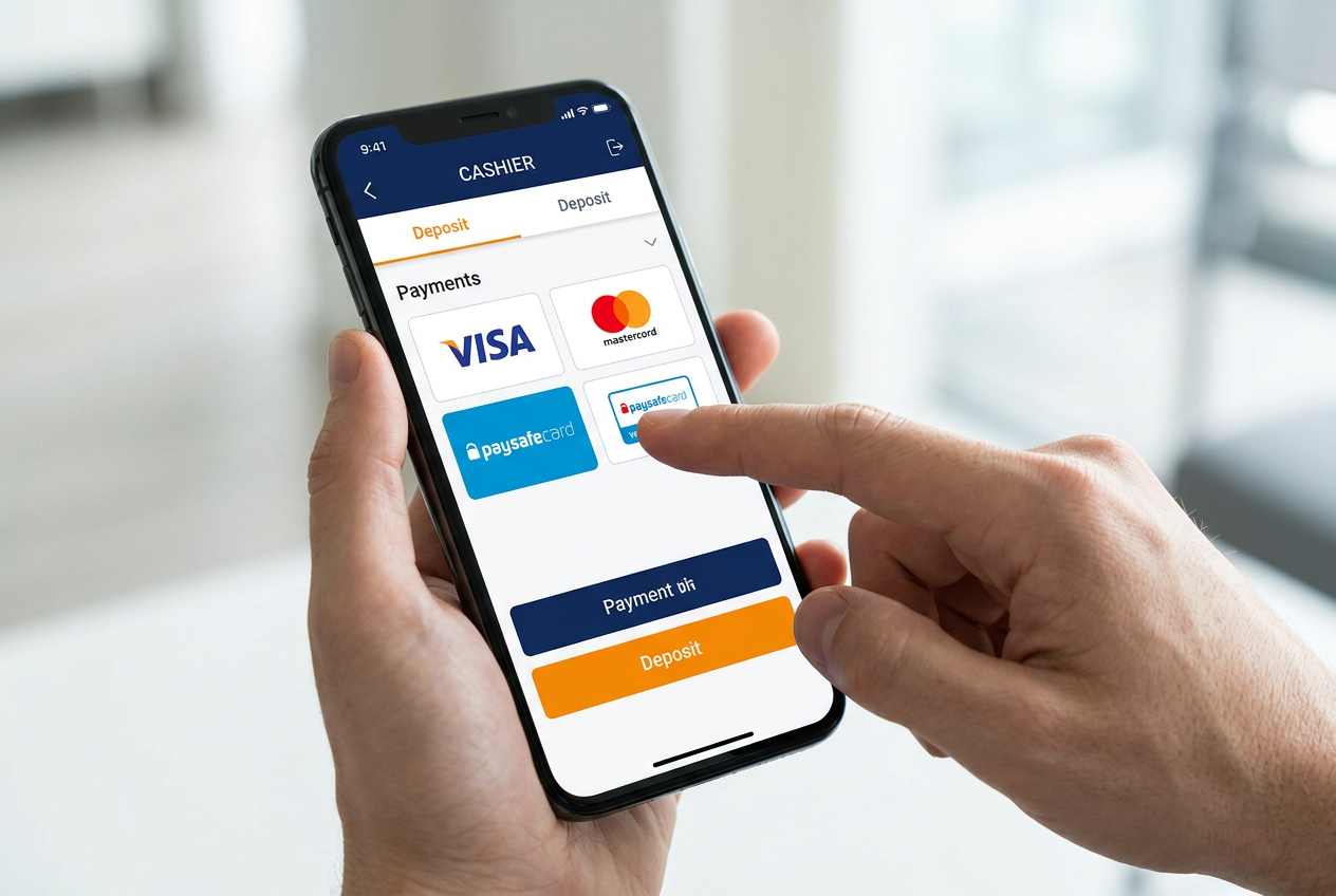 Instrukcja wpłaty paysafecard do kasyna krok po kroku